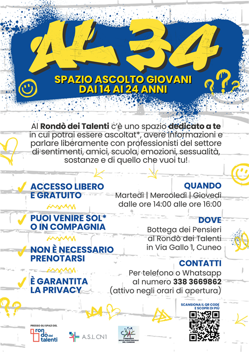 Al 34 - Spazio ascolto giovani